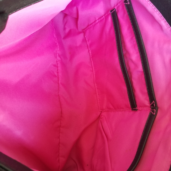 Nicole Miller Multicolor Chevron Women's Bag PVC - Picture 7 of 14